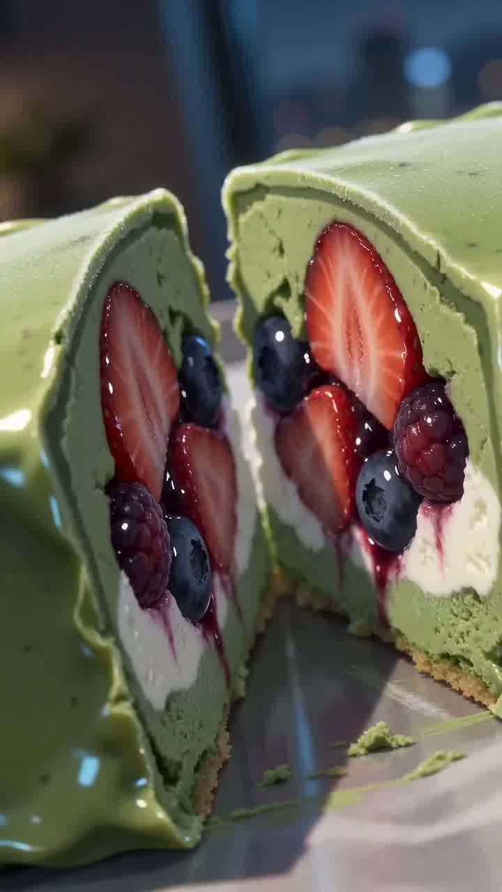 matcha frozen yogurt bark